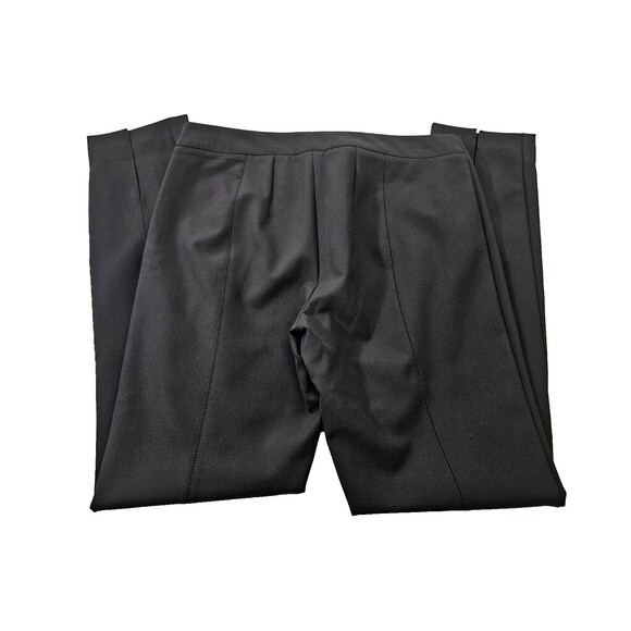 MARELLA Women's 10 ARIETE Black Skinny‎ Split Hem Trousers Ponte Dress Pants - Picture 3 of 5